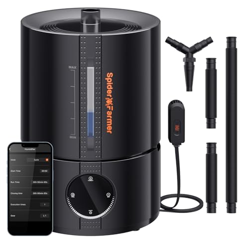 5L Cool Mist Plant Humidifier with Extendable Hose & Smart App Control