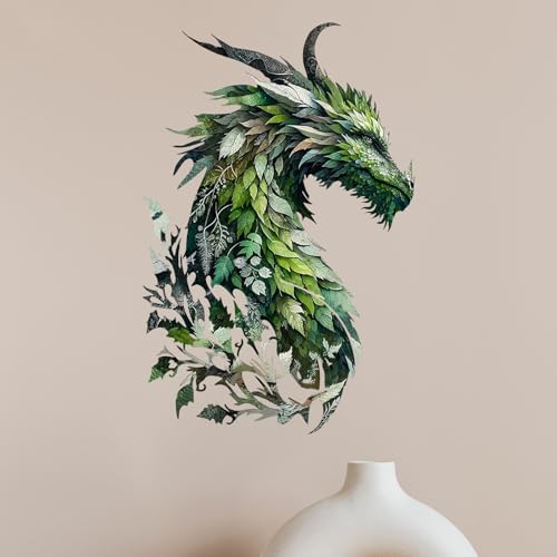 Dragon Metal Wall Art, Medieval Fantasy Wall Sculpture for Home Decor