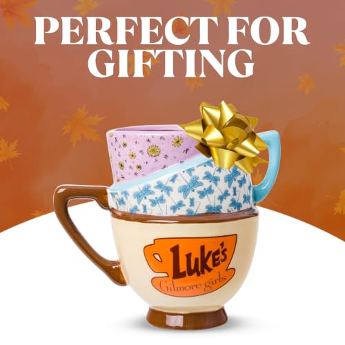 Stars Hollow Gilmore Girls Destination Locations 3D Sculpted Mug - 20oz Official Merchandise, Collectible Coffee Cup