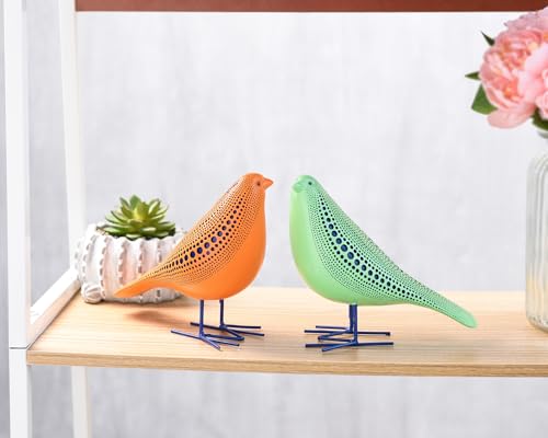 Modern Resin Bird Figurine - Decorative Animal Sculpture for Home Decor