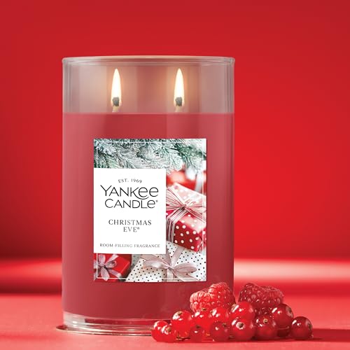Yankee Candle Christmas Eve 20oz Large Tumbler – Premium Scented Candle