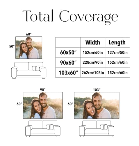 Custom Photo Tapestry Wall Hanging - Personalized Backdrop (50x60 in)