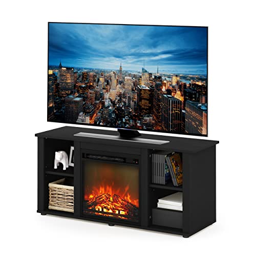 TV Stand Entertainment Center with Electric Fireplace for 55 Inch TVs