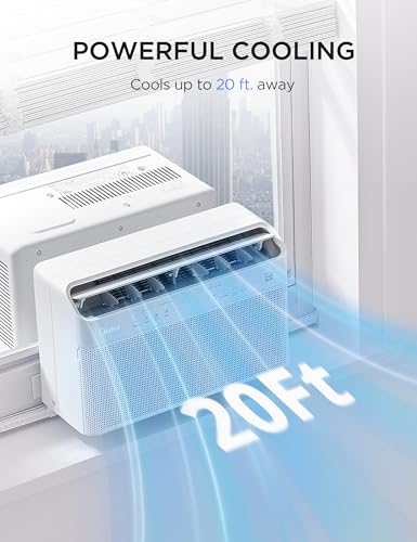 Smart Inverter Window Air Conditioner 8,000 BTU Ultra Quiet