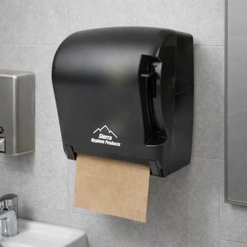1-Ply Commercial Natural Hardwound Paper Towels, 8" x 800', 6 Rolls