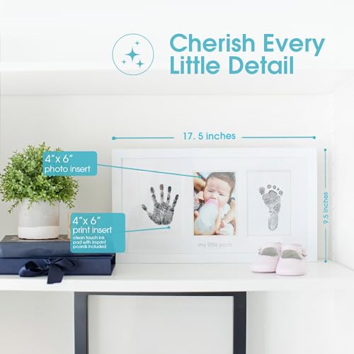 Baby Hand and Footprint Frame Kit - Mess-Free Inkless Keepsake Set