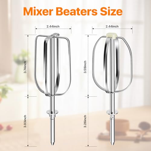 Stainless Steel Stand Mixer Beater Attachments for Vintage Mixers