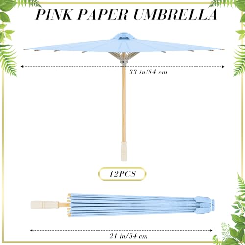 Decorative Paper Parasol Umbrella for Wedding and Party Decor