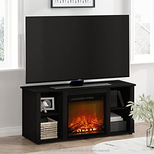 TV Stand Entertainment Center with Electric Fireplace for 55 Inch TVs
