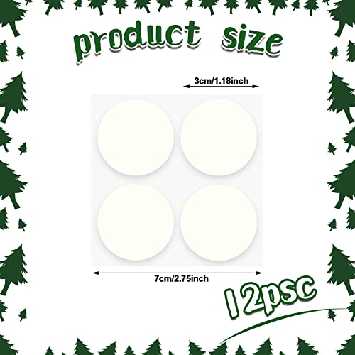 12 Pcs Candle Grips for Taper Candles - Adhesive Holder Inserts