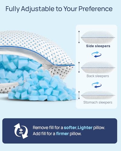 Adjustable Memory Foam Travel Pillow for Camping & Airplane