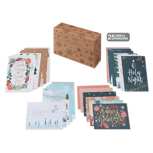 American Greetings Religious Christmas Cards with Envelopes (25-Count) - Light Religious XMAS 25 Bundle