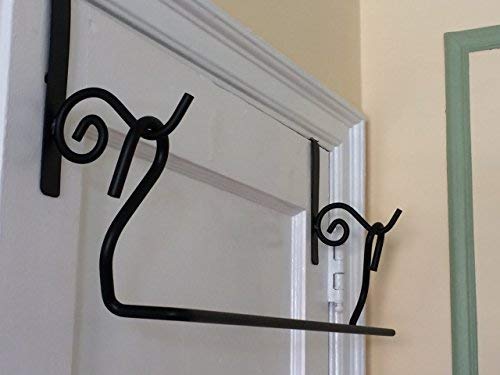Over-the-Door Quilt Hanger Rack, 28.5-inch Powder-Coated Iron