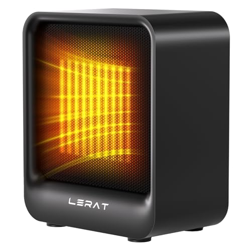 Portable Mini Space Heater 500W Electric Desk Heater with Safety Protection