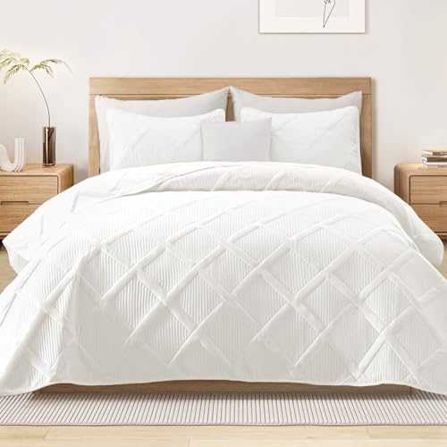 Exclusivo Mezcla King Size Quilt Set - Soft Lightweight Bedspread with 2 Shams