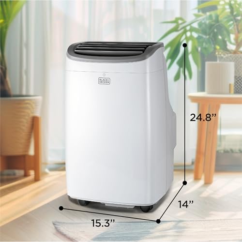 BLACK+DECKER 9,000 BTU Portable Air Conditioner, Fan & Dehumidifier