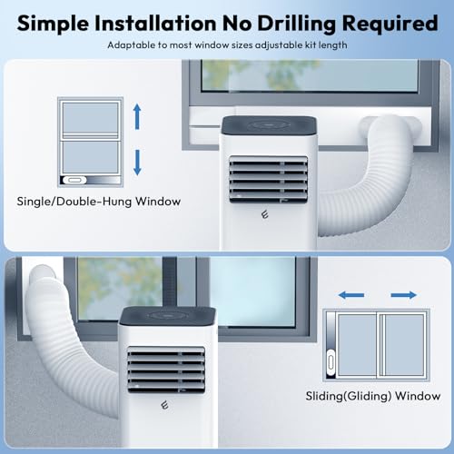 10000 BTU Portable Air Conditioner 3-in-1 AC Unit with Dehumidifier and Remote