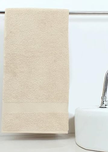 4-Pack Organic Cotton Bath Sheets 36x70 Inch, 650 GSM Plush Quick Dry Towels
