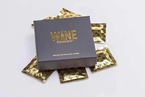 Wine Condoms Set of 6 - Reusable Bottle Stopper & Preservation Sleeve