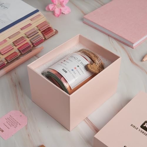 Inspirational Bible Verse Jar with 108 Scripture Cards for Daily Prayer