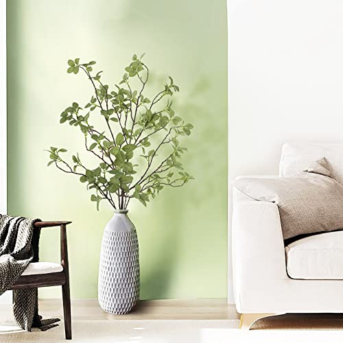 41.3-Inch Artificial Greenery Stems, Set of 2 Faux Ficus Branches