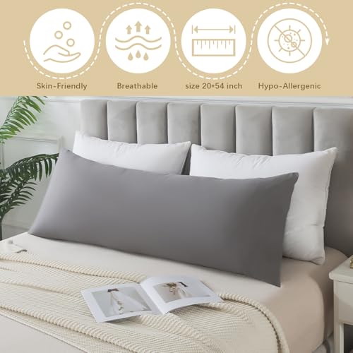 Memory Foam Body Pillow Insert - Soft & Supportive Bed Pillow