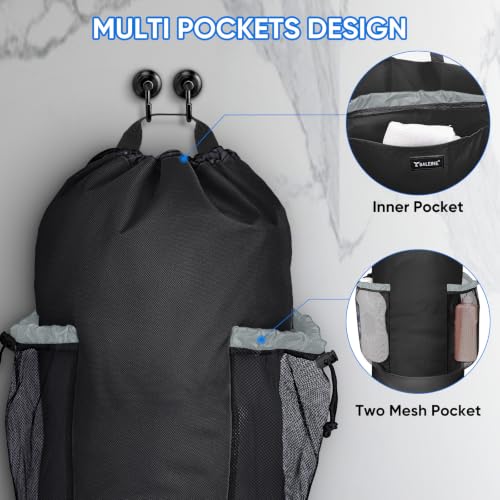 120L Extra Large Laundry Backpack - Heavy Duty Oxford Travel Laundry Bag