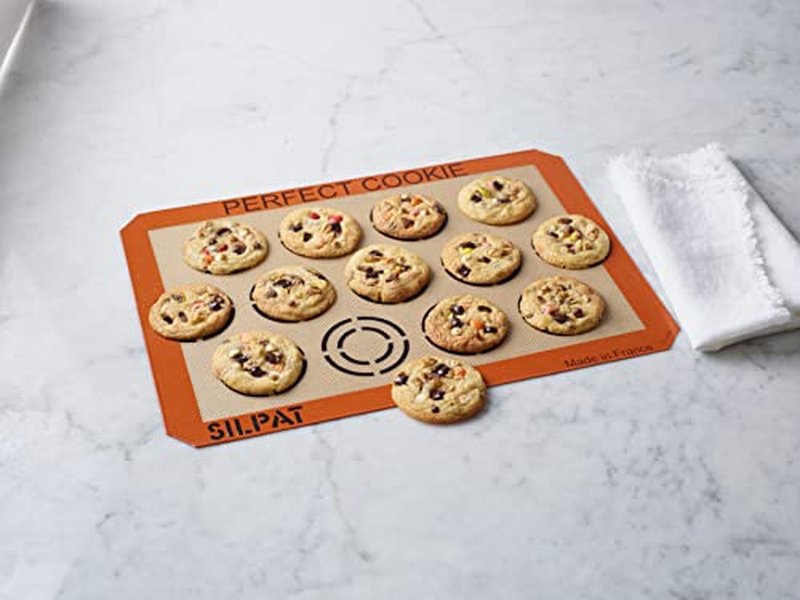 Silpat The Original Perfect Cookie Non-Stick Silicone Baking Mat, 11-5/8" x 16-1/2"