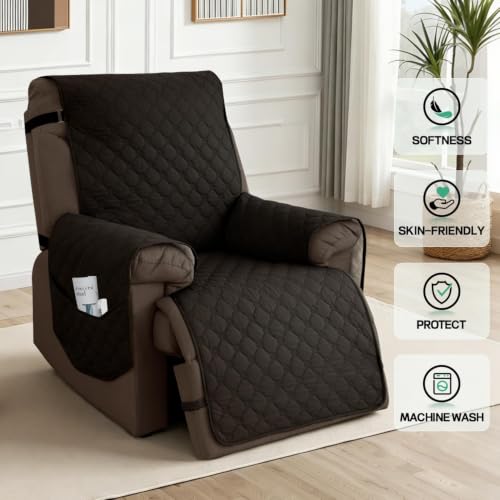 Waterproof Recliner Chair Cover - Non-Slip Pet Protector, 23.6in
