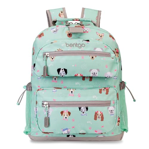 Bentgo Kids Print Water-Resistant School Backpack - Puppy Love