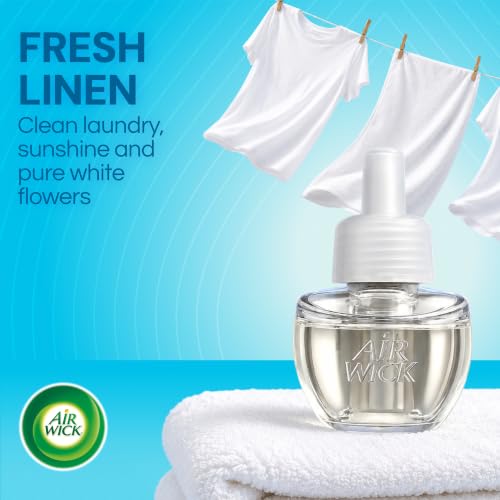 Plug-In Scented Oil Refills 10-Pack - Fresh Linen Air Freshener