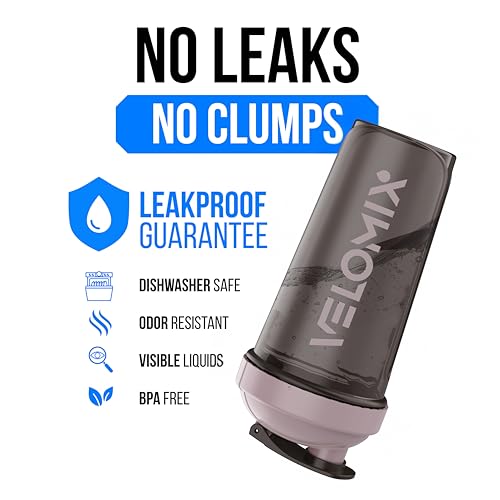 3 Pack 14oz Protein Shaker Bottle with Wire Whisk Leak Proof Cups
