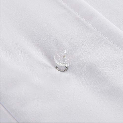 Bed Skirt Pins - Spiral Push Pins for Secure Dust Ruffle Hold, Set of 12
