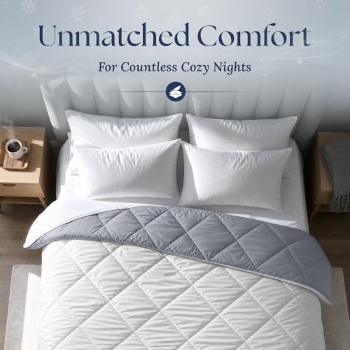 Cooling Comforter King Size - BreezeWeave Blanket for Hot Sleepers