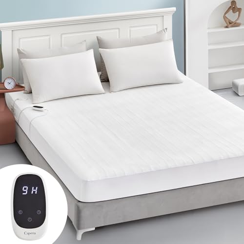 Heated Mattress Pad Twin XL - 9 Heat Settings, Auto Off, Machine Washable