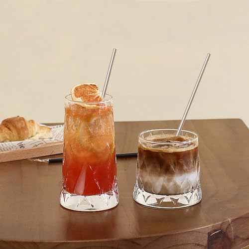 Stainless Steel Coffee & Cocktail Stirring Spoons - 3 Pack, 8.6 Inch