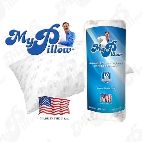 Standard Size Bed Pillows Set of 2 - Optimal Support for All Sleepers