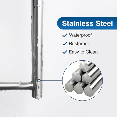 Under Cabinet Paper Towel Holder - SUS304 Stainless Steel, Brushed Nickel