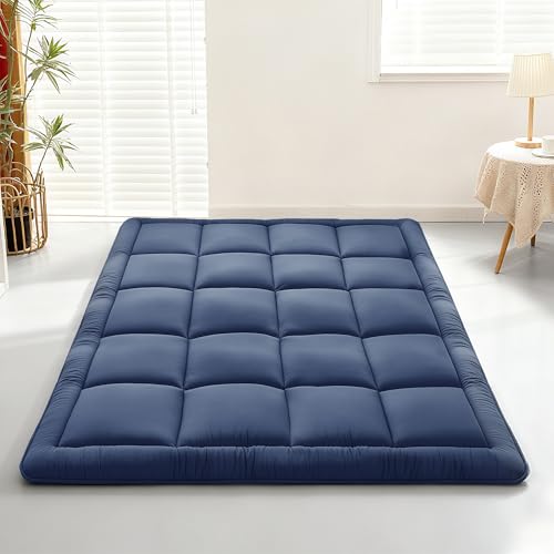 Twin Size Japanese Floor Futon Mattress - 5-Layer Foldable Sleeping Pad