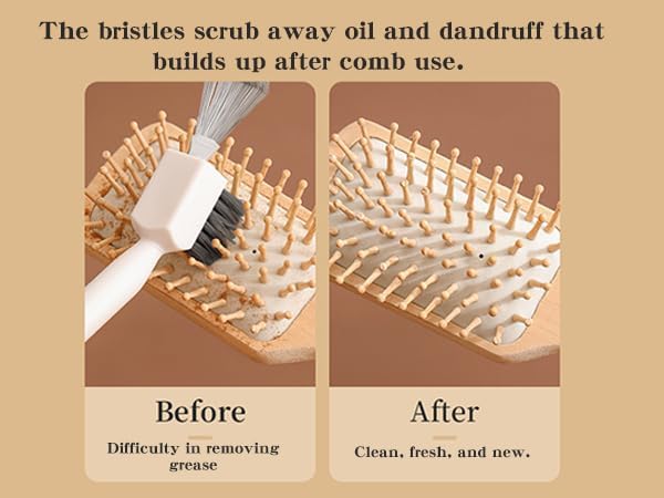 Regine Switzerland Hair Brush Cleaner Tool - 2-in-1 Metal Wire Comb & Rake for Easy Hair Removal