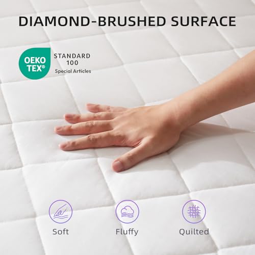 WiFi Heated Mattress Pad Queen Size with Dual-Zone Control