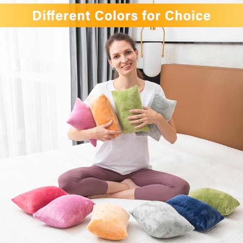 Memory Foam Mini Pillow 2-Pack, 11x7 Inches for Travel & Support