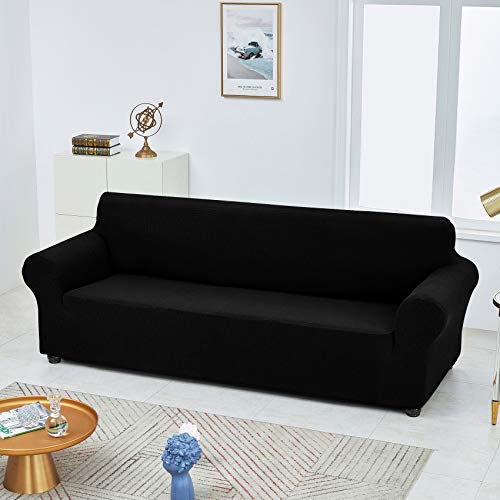 Stretch Sofa Slipcover - 1-Piece Water-Repellent Couch Cover for 3 Cushion Sofas