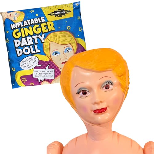 59-Inch Inflatable Party Doll - Funny Gag Gift for Bachelor Parties