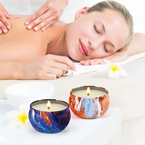 Howemon 16 Pack Classic Scented Soy Candles Set for Relaxation & Home Decor