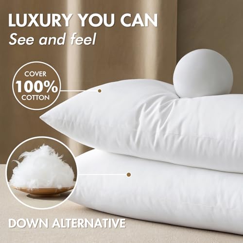 MIULEE 14x36 Synthetic Down Alternative Lumbar Pillow Insert Form
