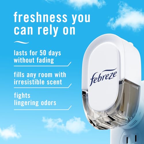 Scented Oil Plug-In Air Freshener Refills, Odor-Eliminating Spring Variety (3-Pack)