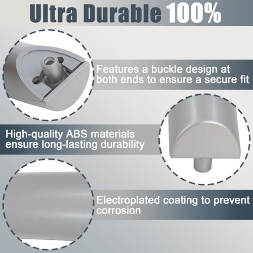 12-1/8 Inch Microwave Door Handle Replacement for DE94-02409C
