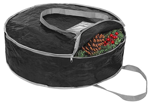 36-Inch Wreath Storage Bag for Holiday Garland and Artificial Wreaths
