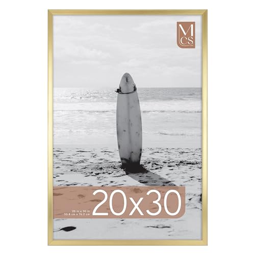 20x30 Brass Poster Frame - Wall Hanging Picture Frame for Art & Photos